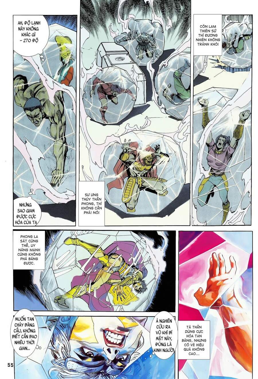Truyện Tranh Long Hổ 5 Thế trang 8