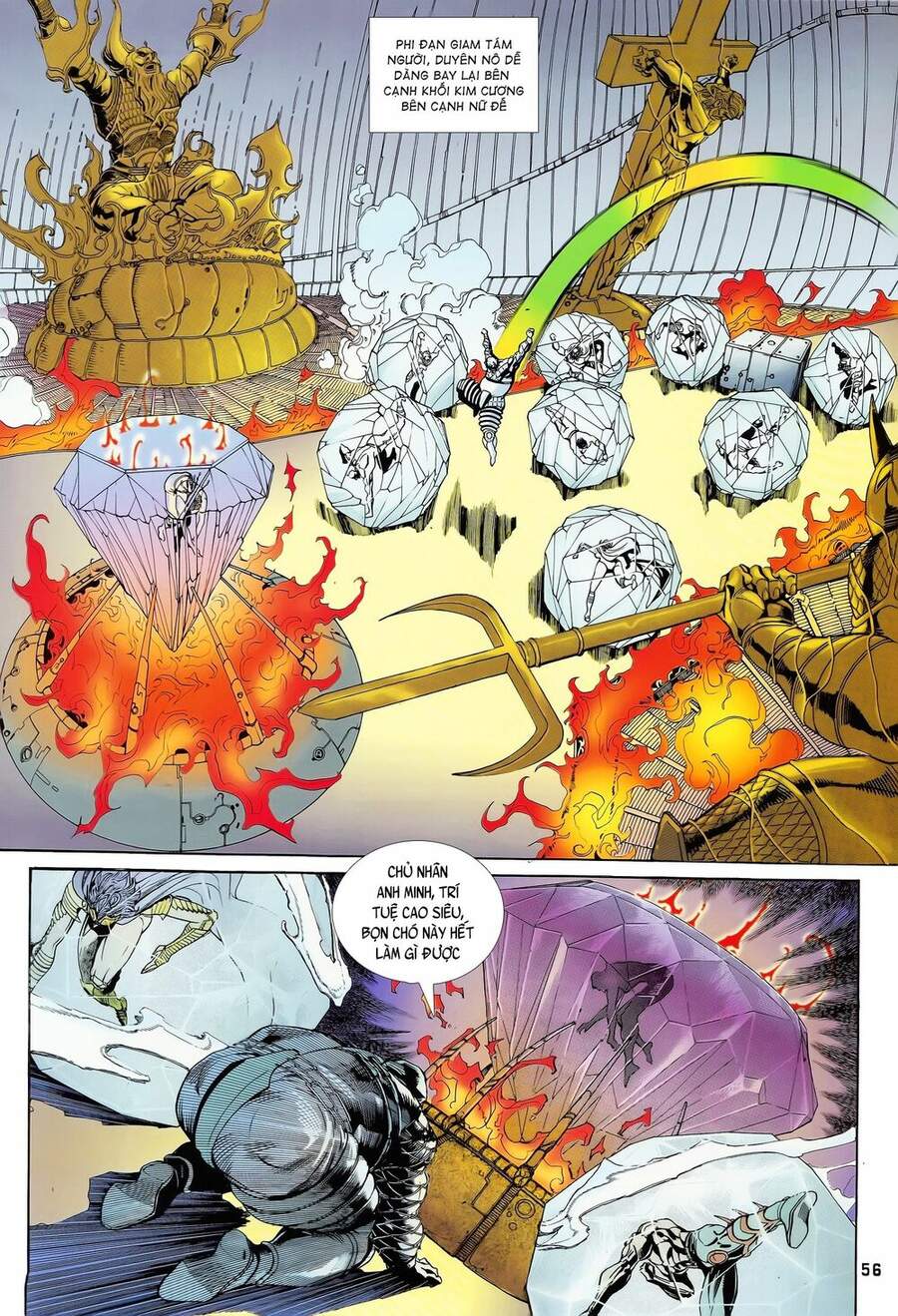 Truyện Tranh Long Hổ 5 Thế trang 8