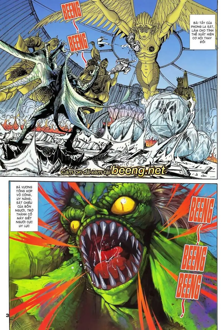 Truyện Tranh Long Hổ 5 Thế trang 8