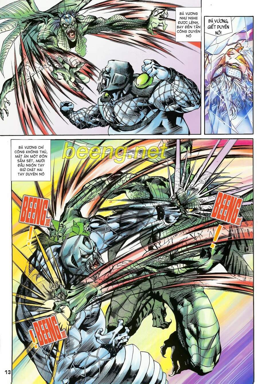 Truyện Tranh Long Hổ 5 Thế trang 8