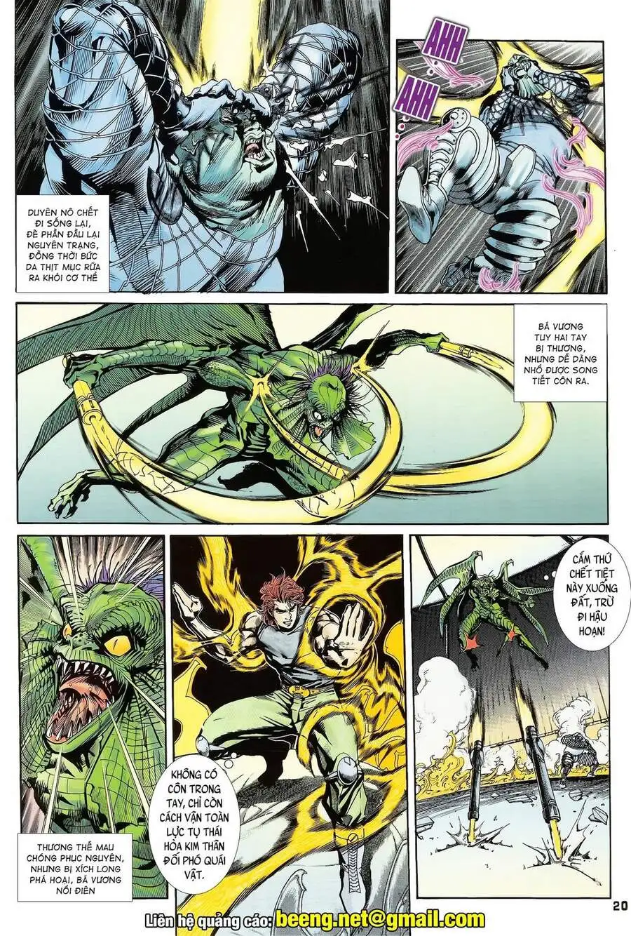 Truyện Tranh Long Hổ 5 Thế trang 8