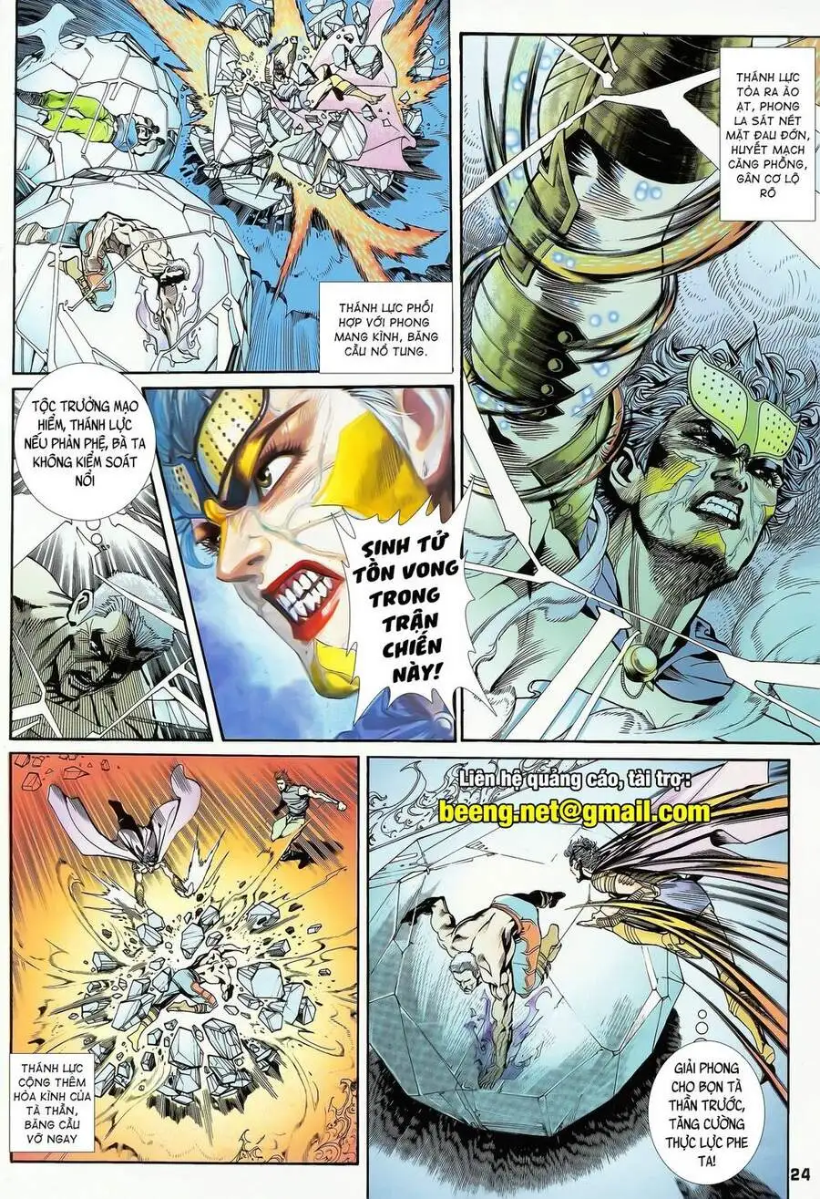 Truyện Tranh Long Hổ 5 Thế trang 8