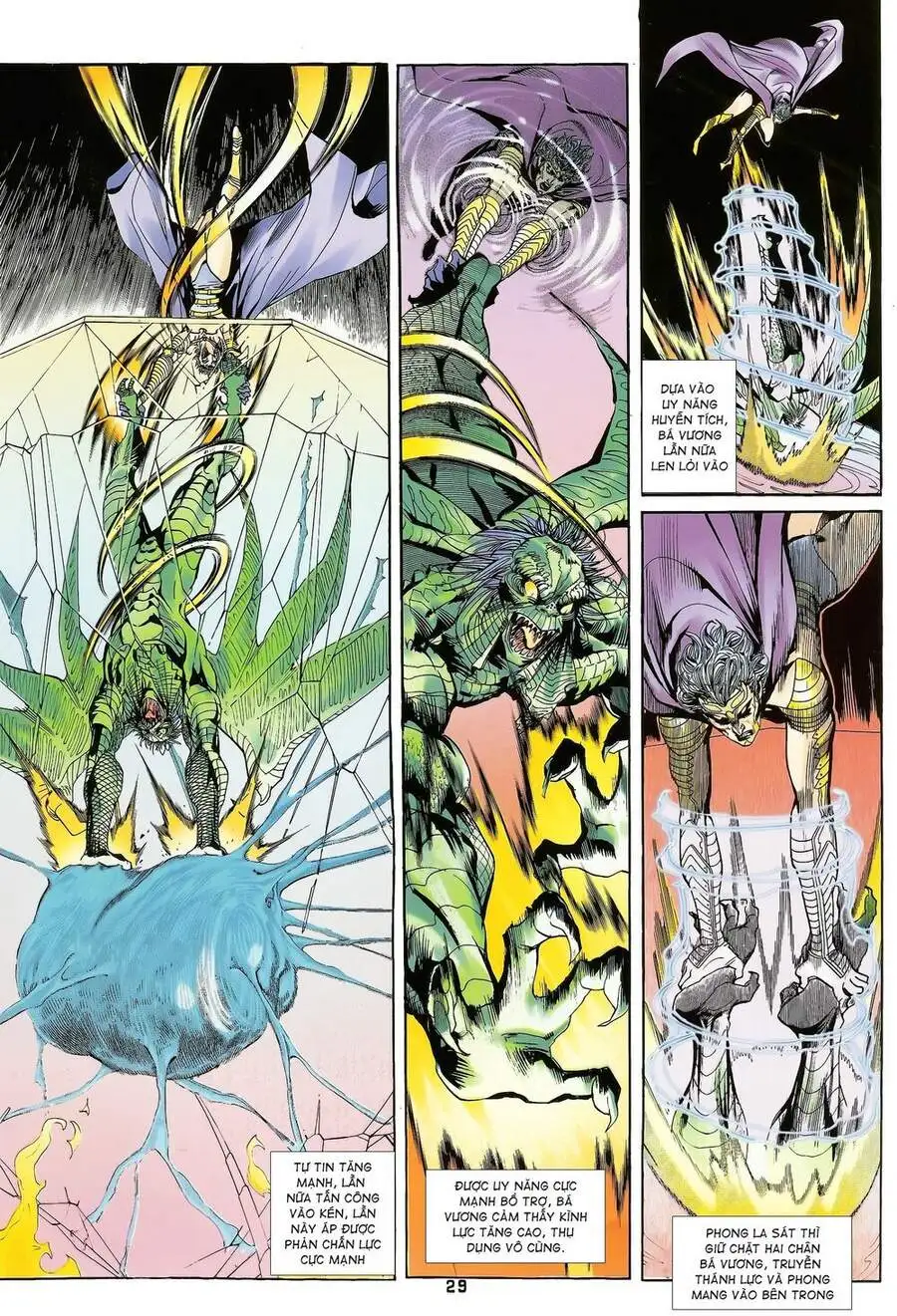 Truyện Tranh Long Hổ 5 Thế trang 8