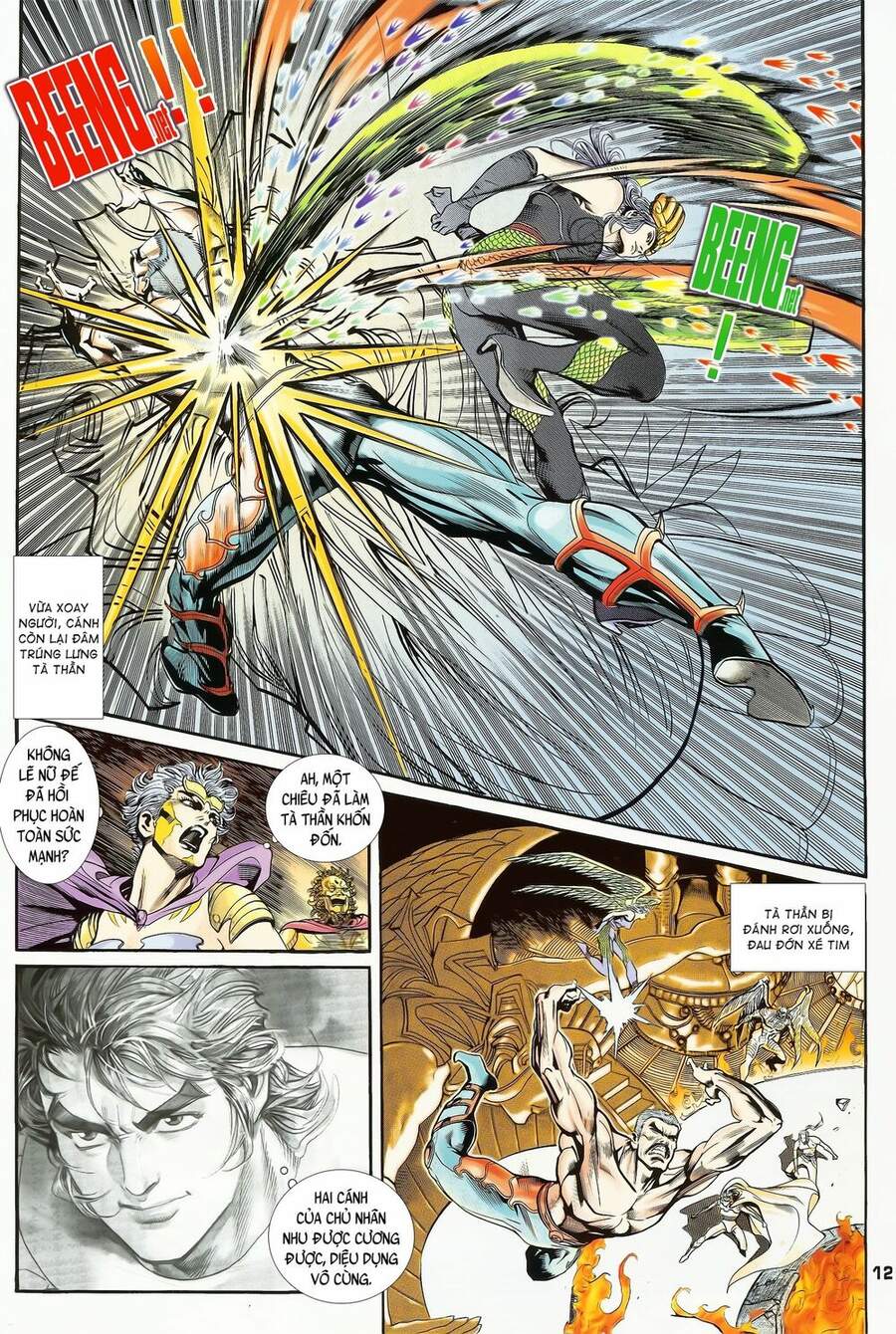 Truyện Tranh Long Hổ 5 Thế trang 8