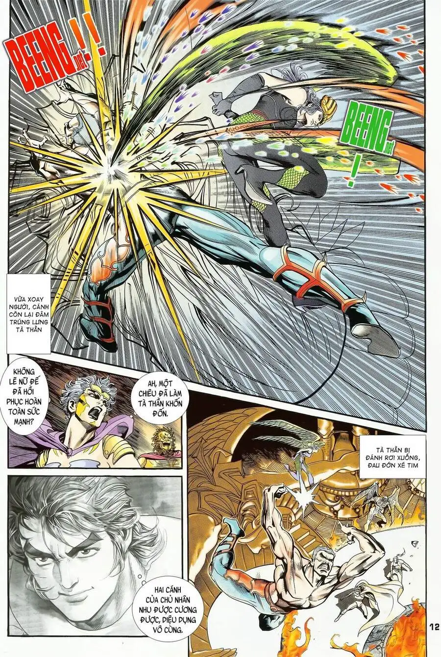 Truyện Tranh Long Hổ 5 Thế trang 8