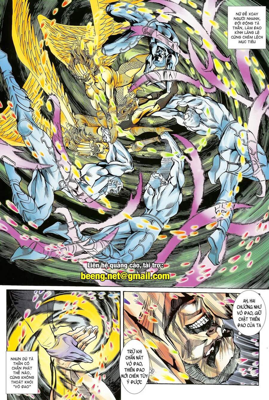 Truyện Tranh Long Hổ 5 Thế trang 8