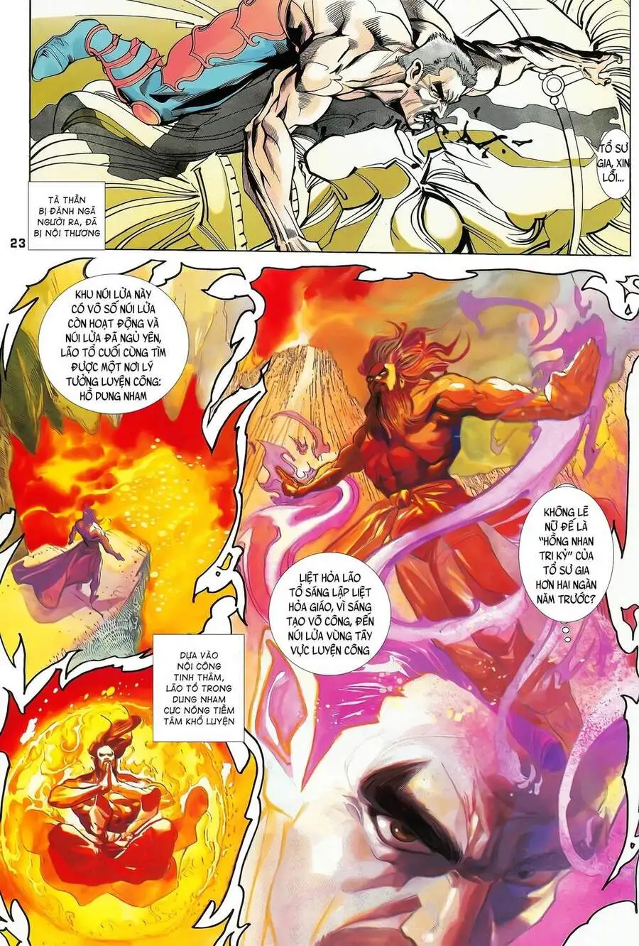 Truyện Tranh Long Hổ 5 Thế trang 8