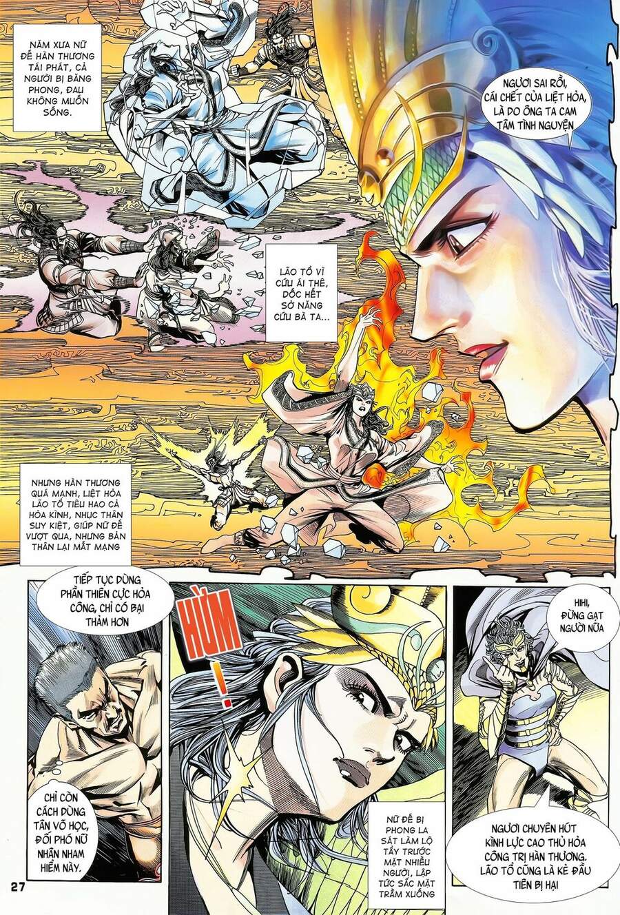 Truyện Tranh Long Hổ 5 Thế trang 8