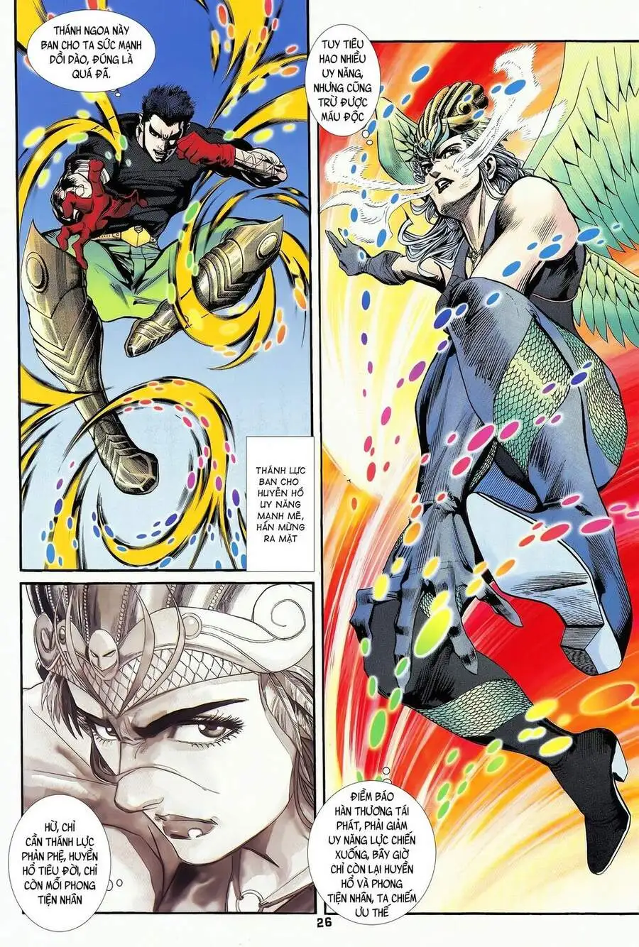 Truyện Tranh Long Hổ 5 Thế trang 8