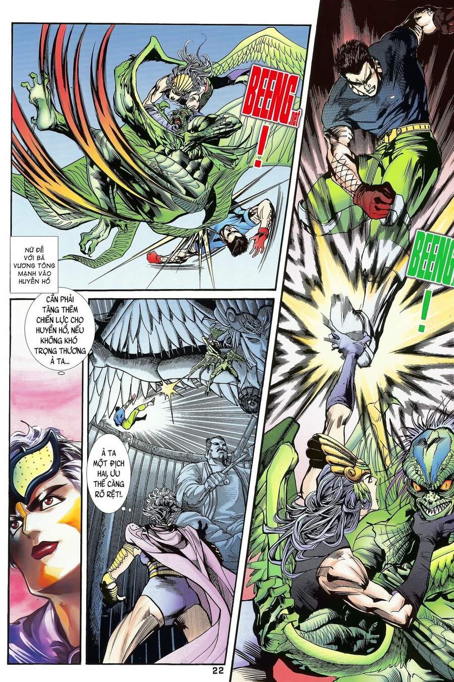 Truyện Tranh Long Hổ 5 Thế trang 8