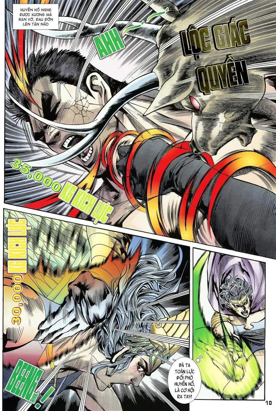 Truyện Tranh Long Hổ 5 Thế trang 8