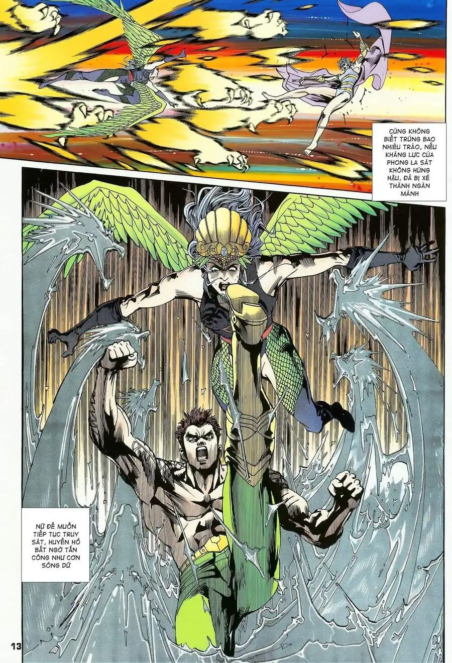 Truyện Tranh Long Hổ 5 Thế trang 8