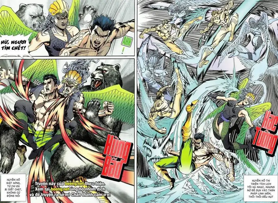 Truyện Tranh Long Hổ 5 Thế trang 8