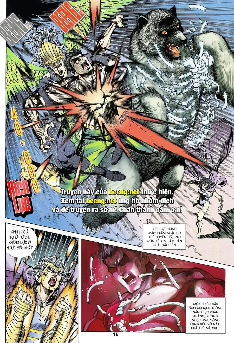 Truyện Tranh Long Hổ 5 Thế trang 8