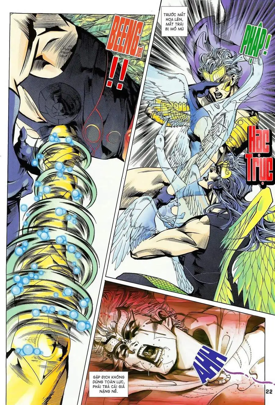 Truyện Tranh Long Hổ 5 Thế trang 8