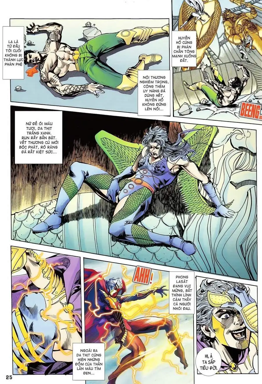 Truyện Tranh Long Hổ 5 Thế trang 8
