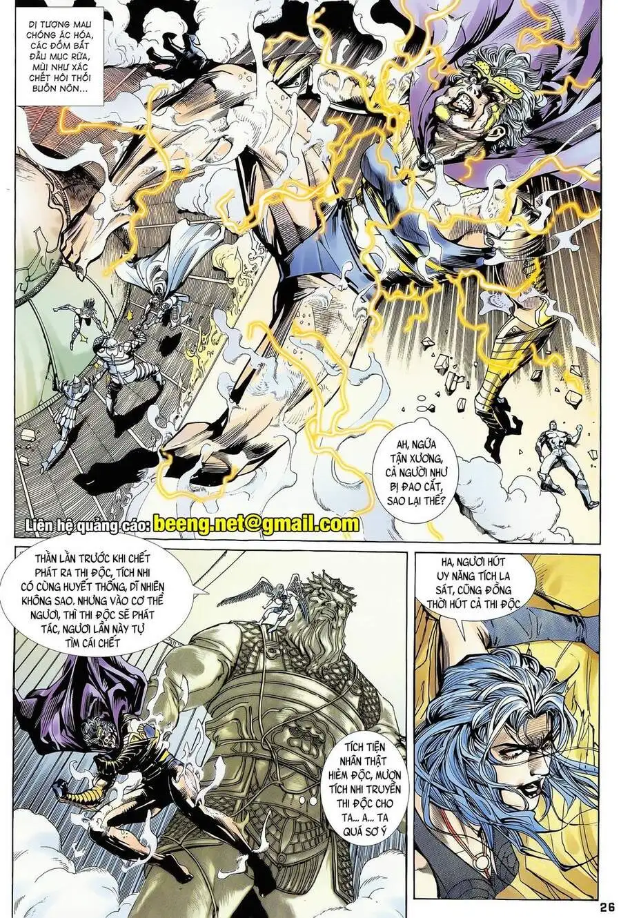 Truyện Tranh Long Hổ 5 Thế trang 8