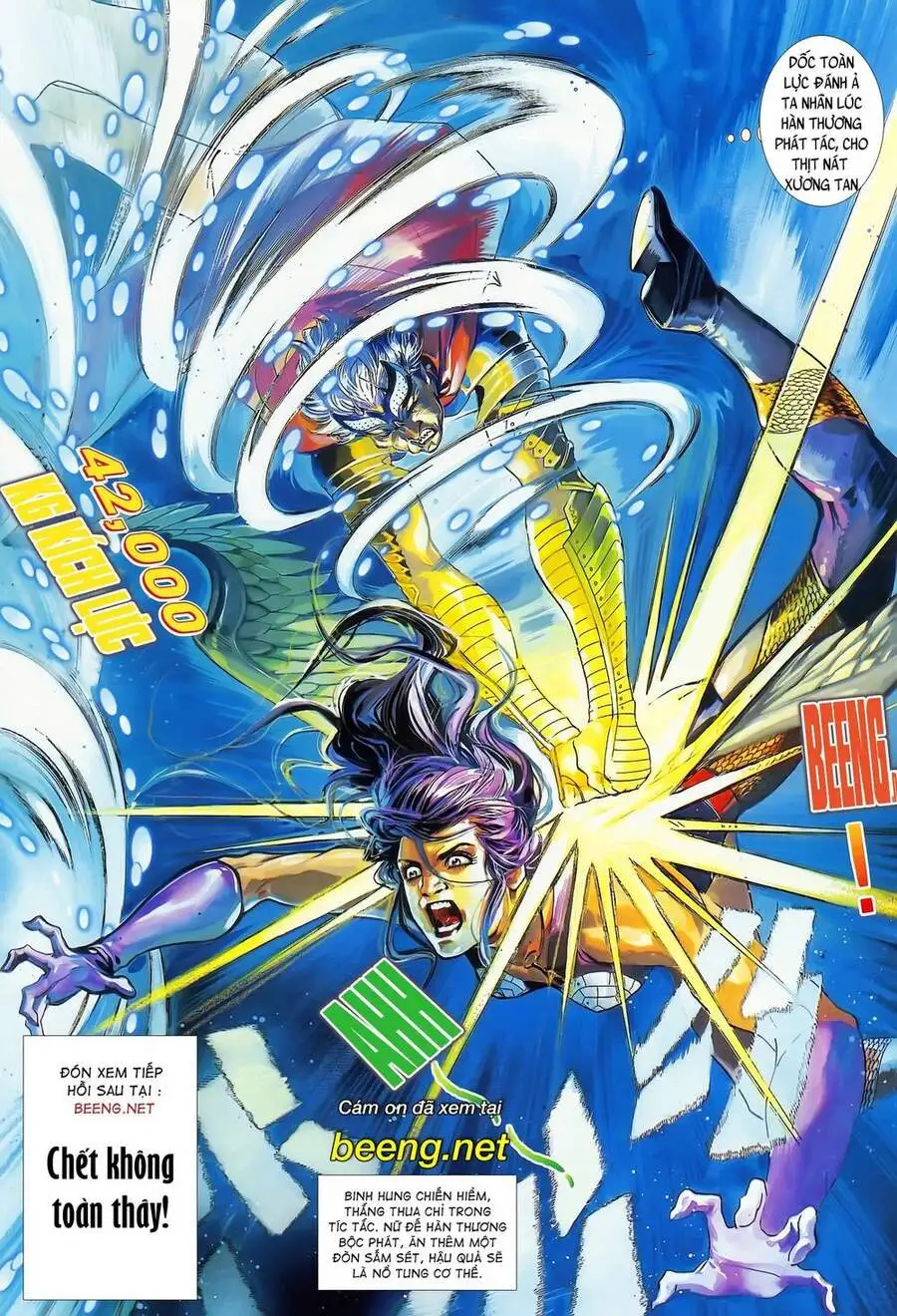 Truyện Tranh Long Hổ 5 Thế trang 8