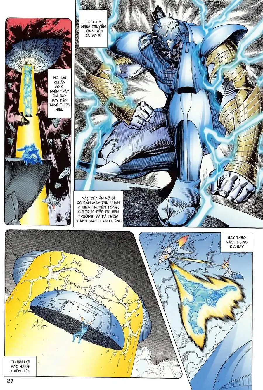 Truyện Tranh Long Hổ 5 Thế trang 8