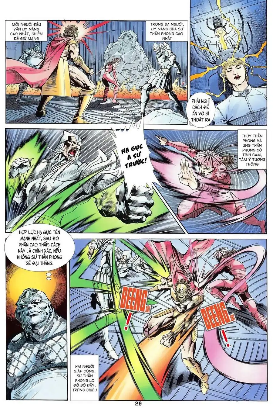 Truyện Tranh Long Hổ 5 Thế trang 8
