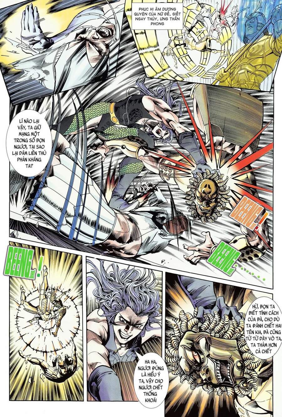 Truyện Tranh Long Hổ 5 Thế trang 8