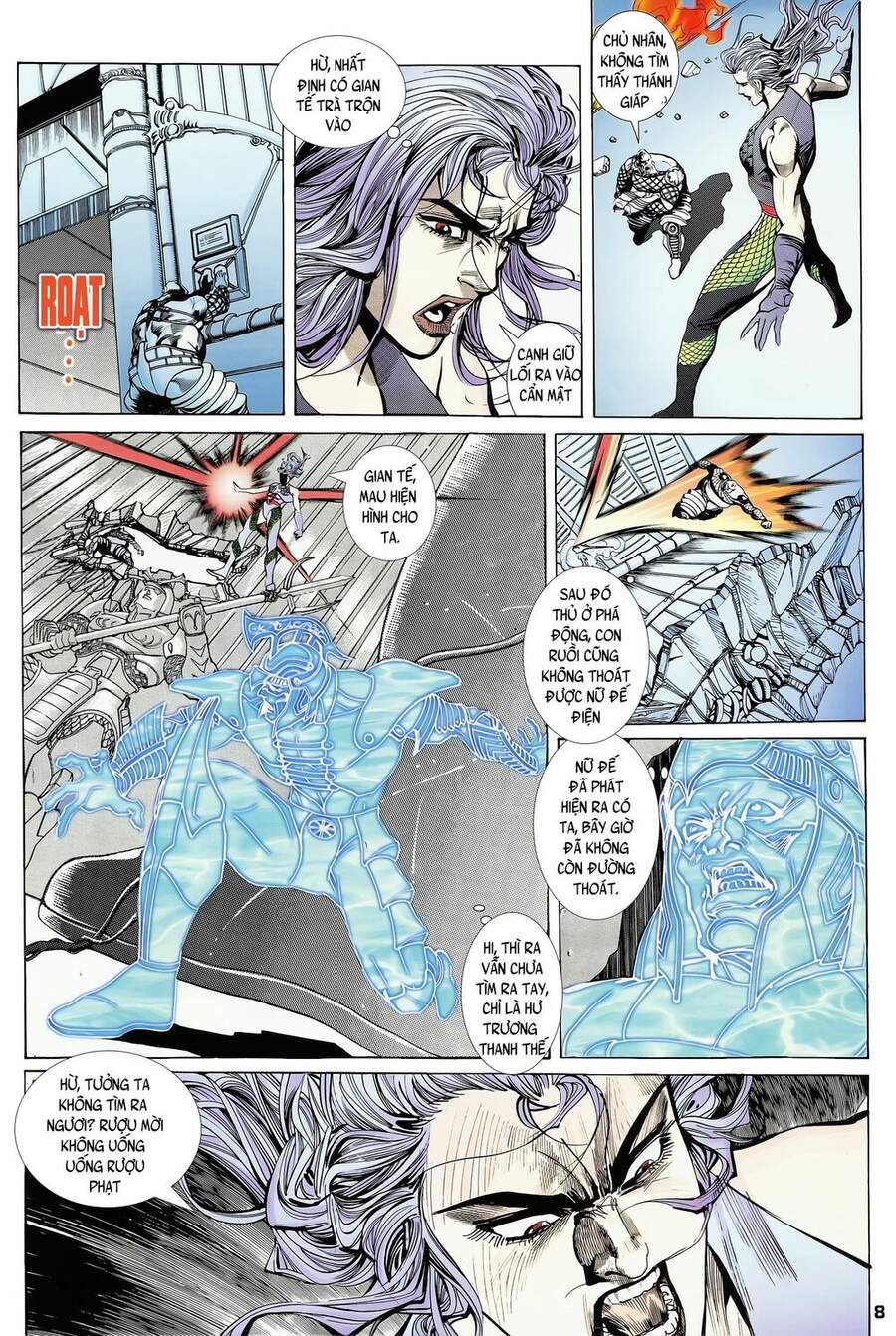 Truyện Tranh Long Hổ 5 Thế trang 8