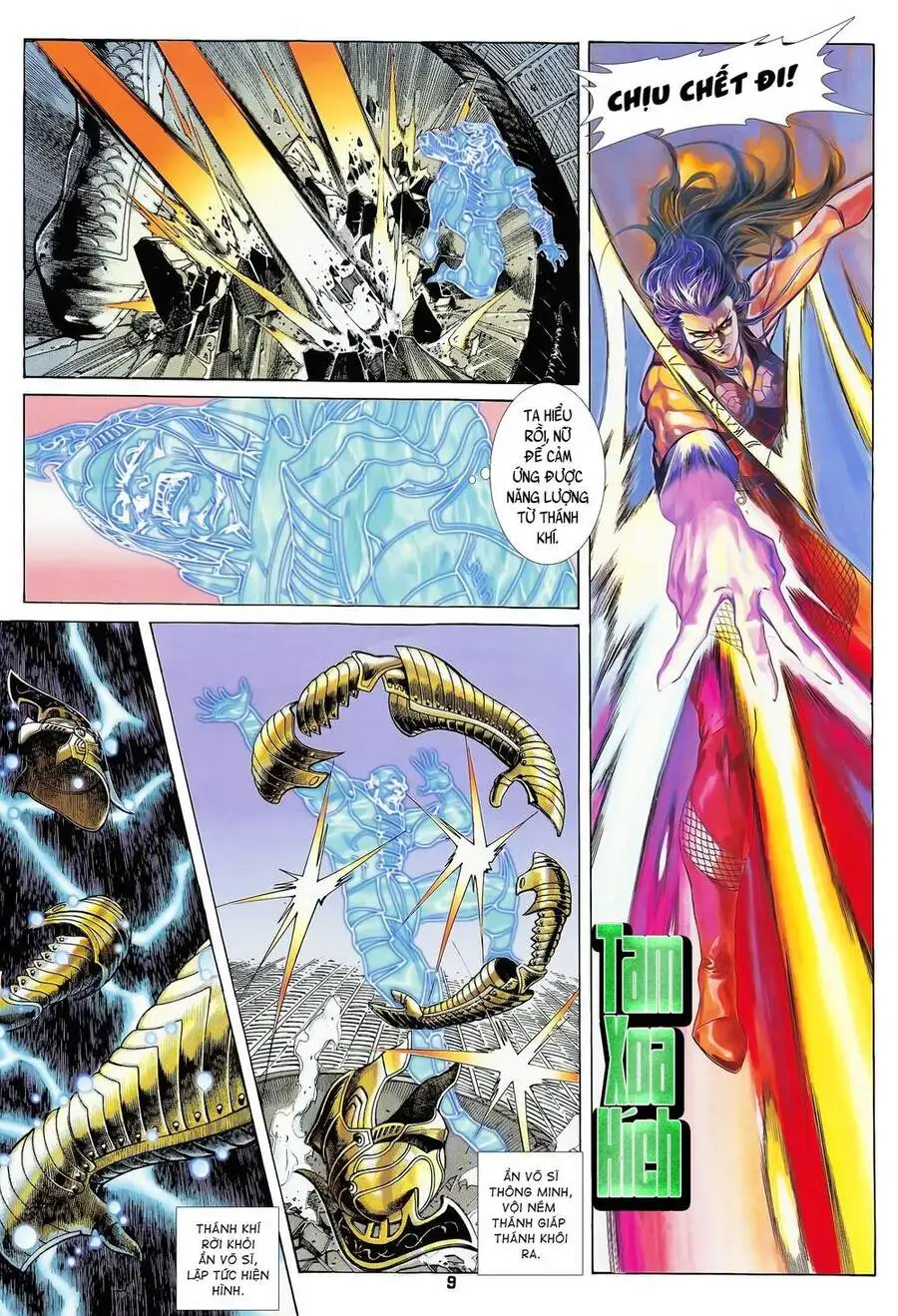 Truyện Tranh Long Hổ 5 Thế trang 8