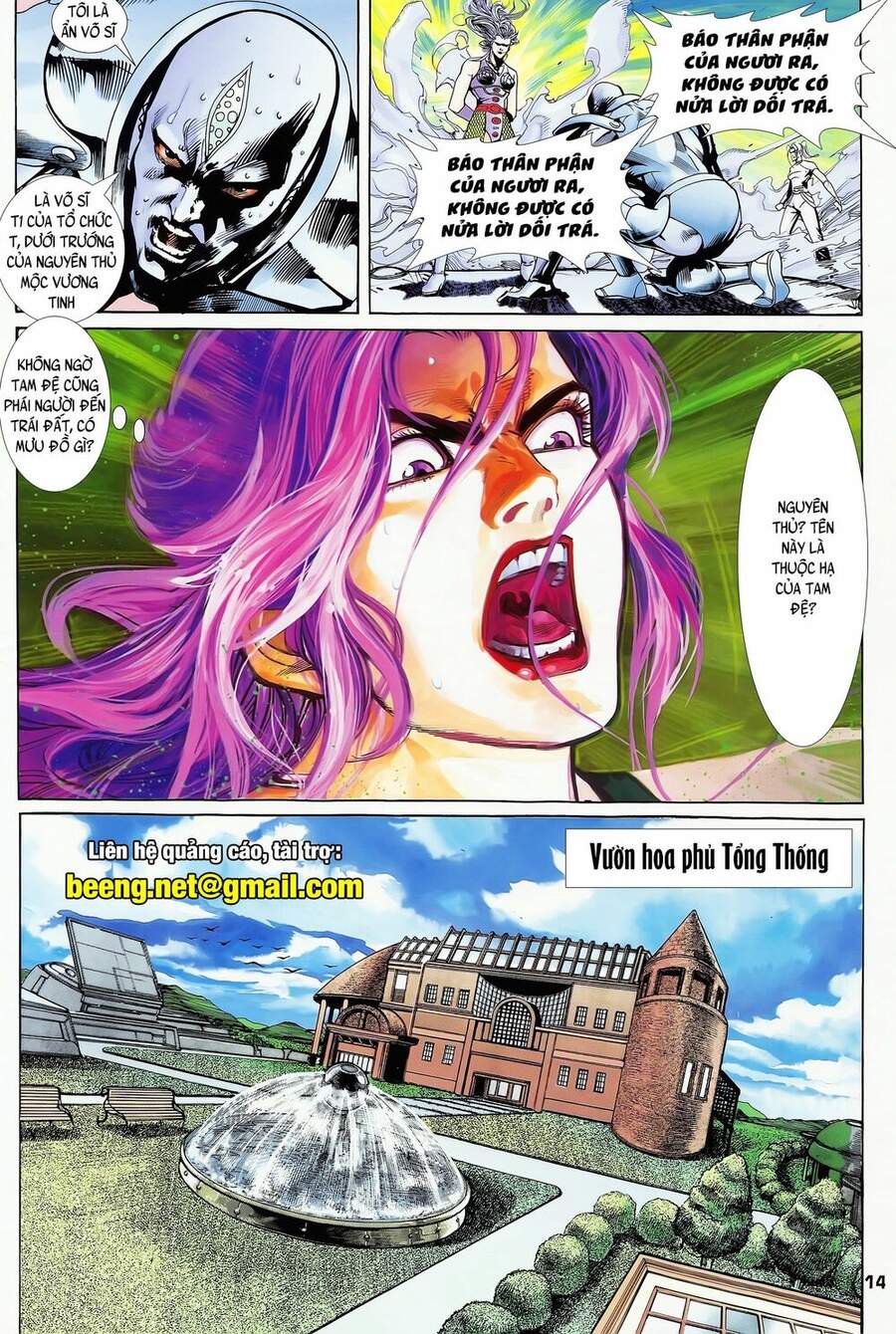 Truyện Tranh Long Hổ 5 Thế trang 8