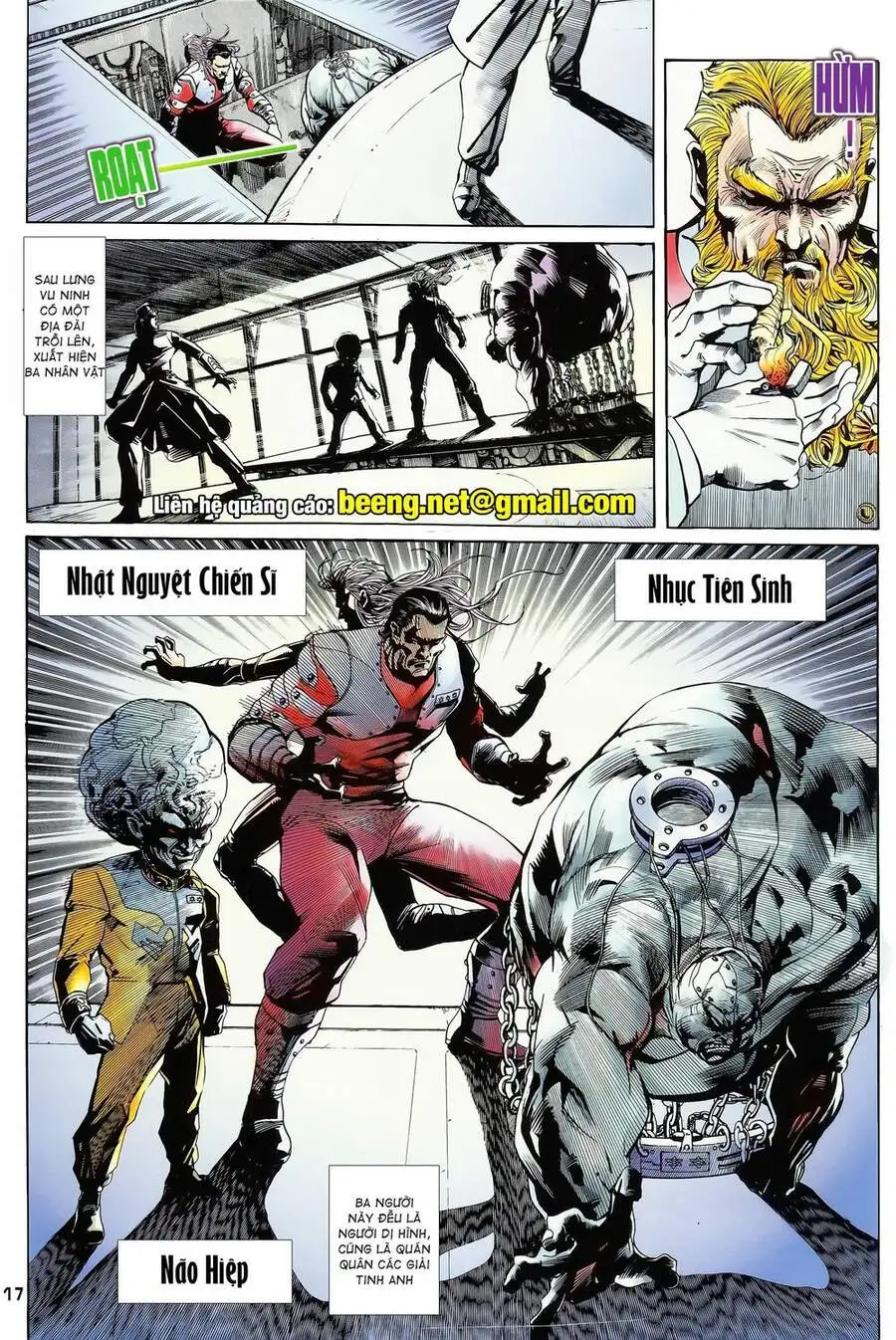 Truyện Tranh Long Hổ 5 Thế trang 8