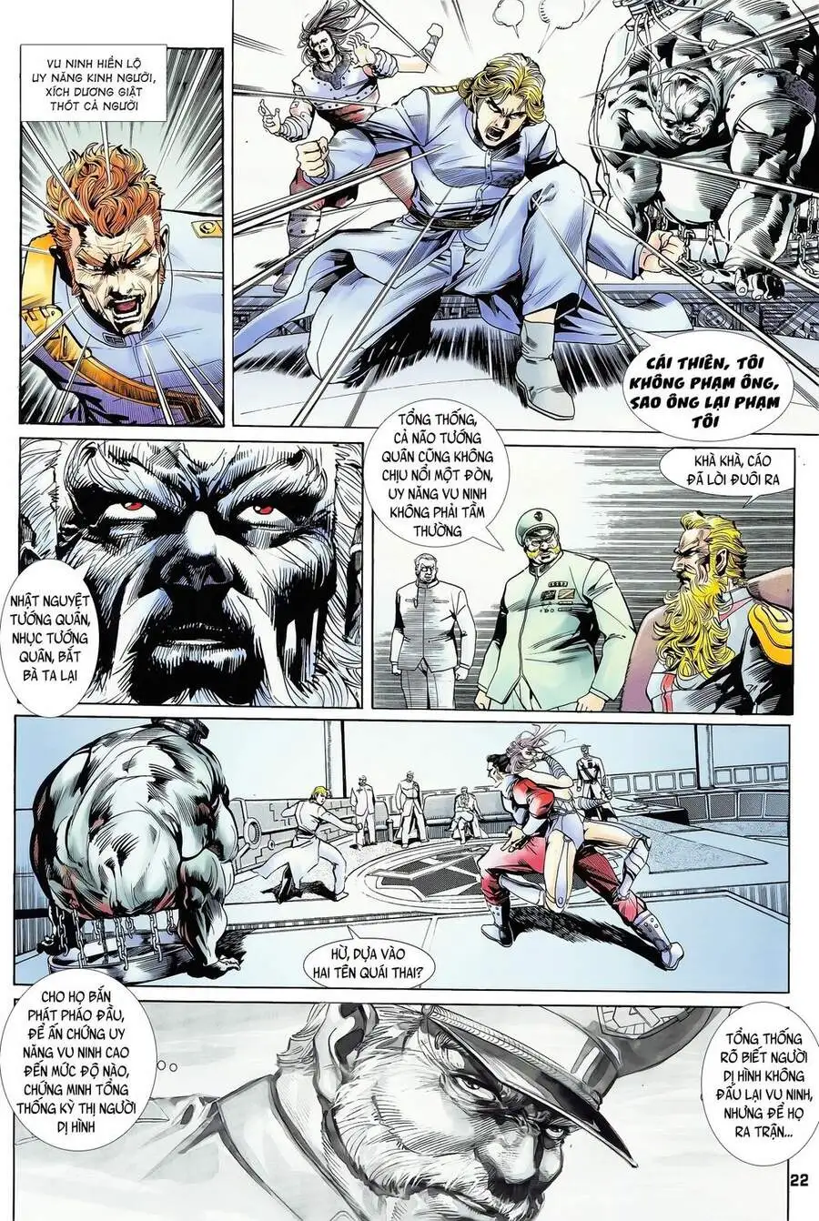 Truyện Tranh Long Hổ 5 Thế trang 8