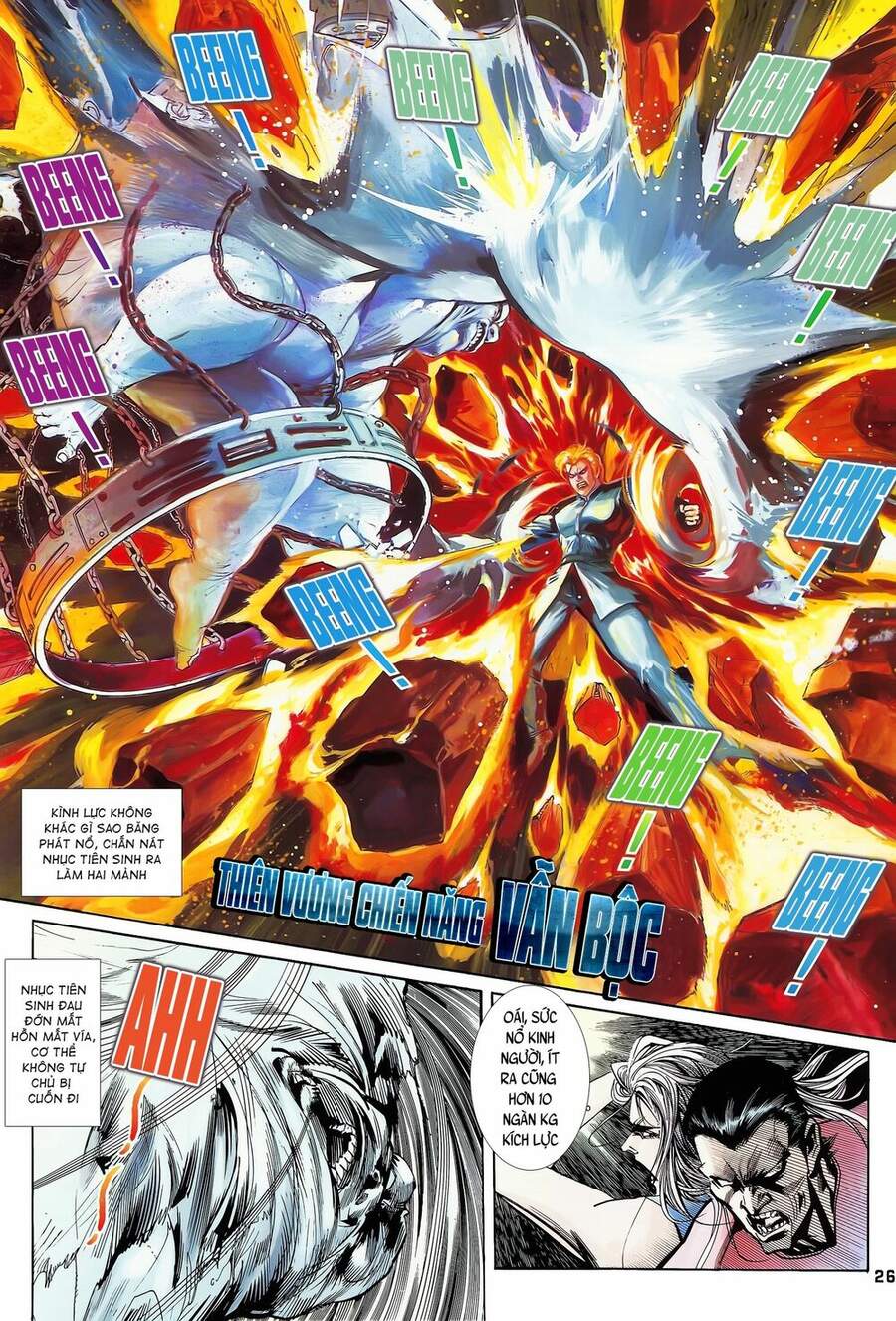 Truyện Tranh Long Hổ 5 Thế trang 8