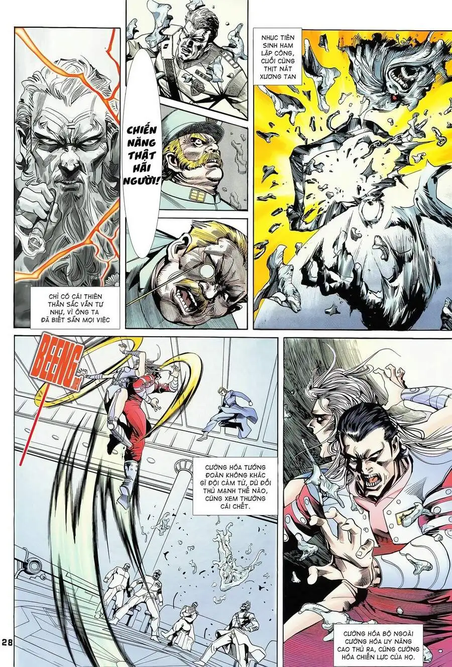 Truyện Tranh Long Hổ 5 Thế trang 8