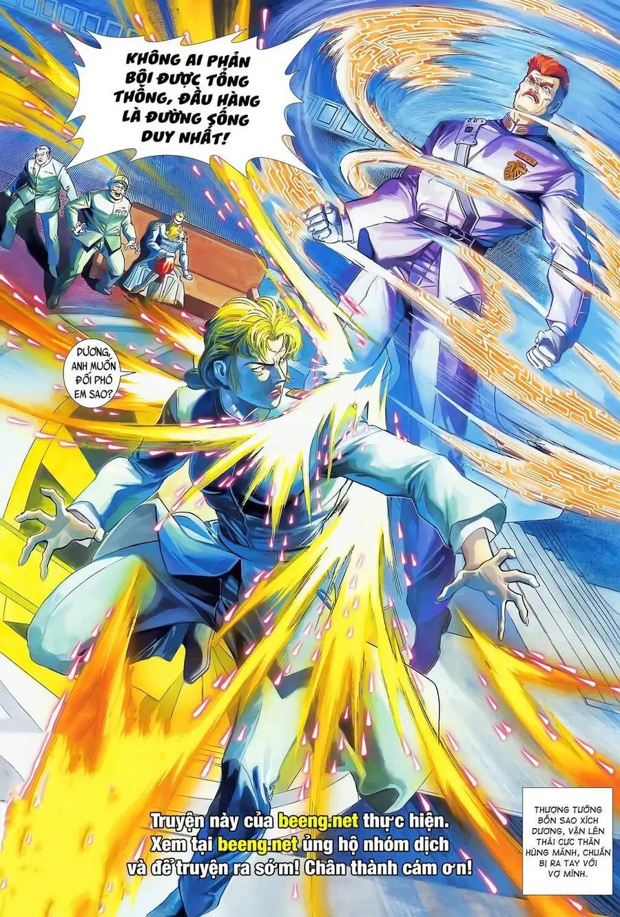 Truyện Tranh Long Hổ 5 Thế trang 8