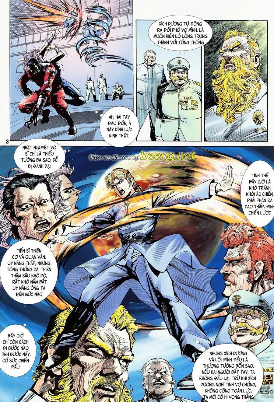 Truyện Tranh Long Hổ 5 Thế trang 8