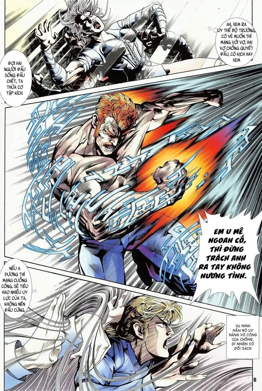 Truyện Tranh Long Hổ 5 Thế trang 8