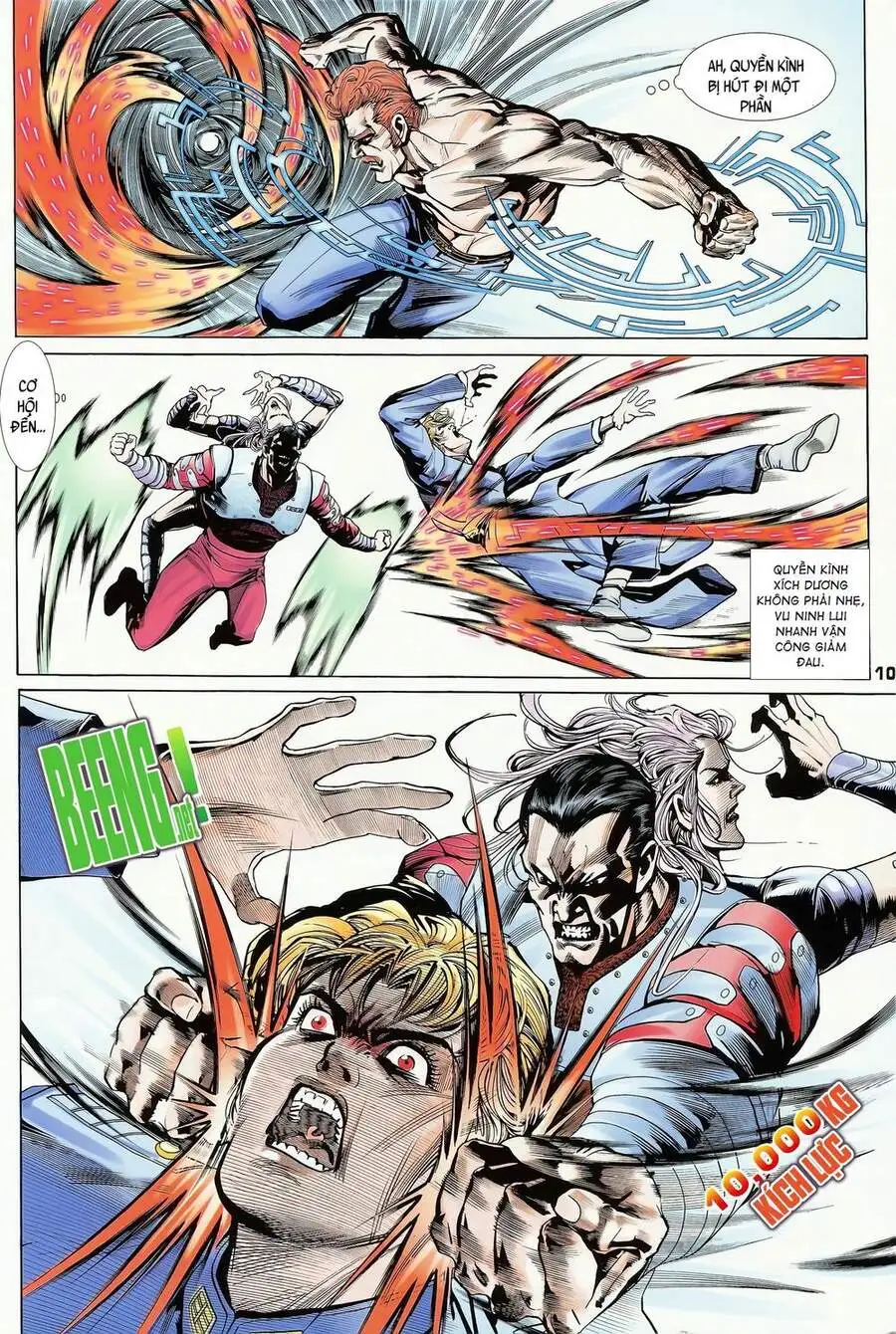 Truyện Tranh Long Hổ 5 Thế trang 8