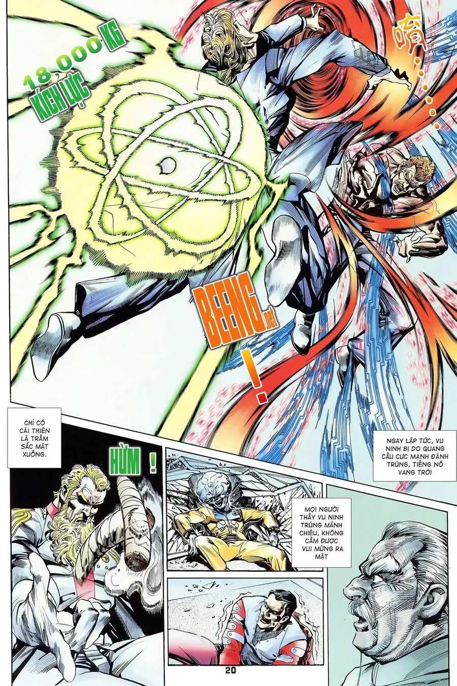 Truyện Tranh Long Hổ 5 Thế trang 8