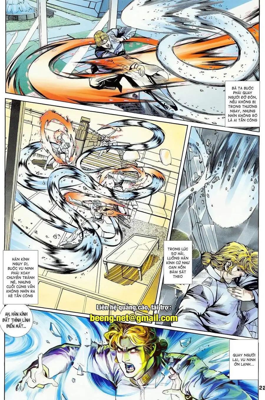 Truyện Tranh Long Hổ 5 Thế trang 8