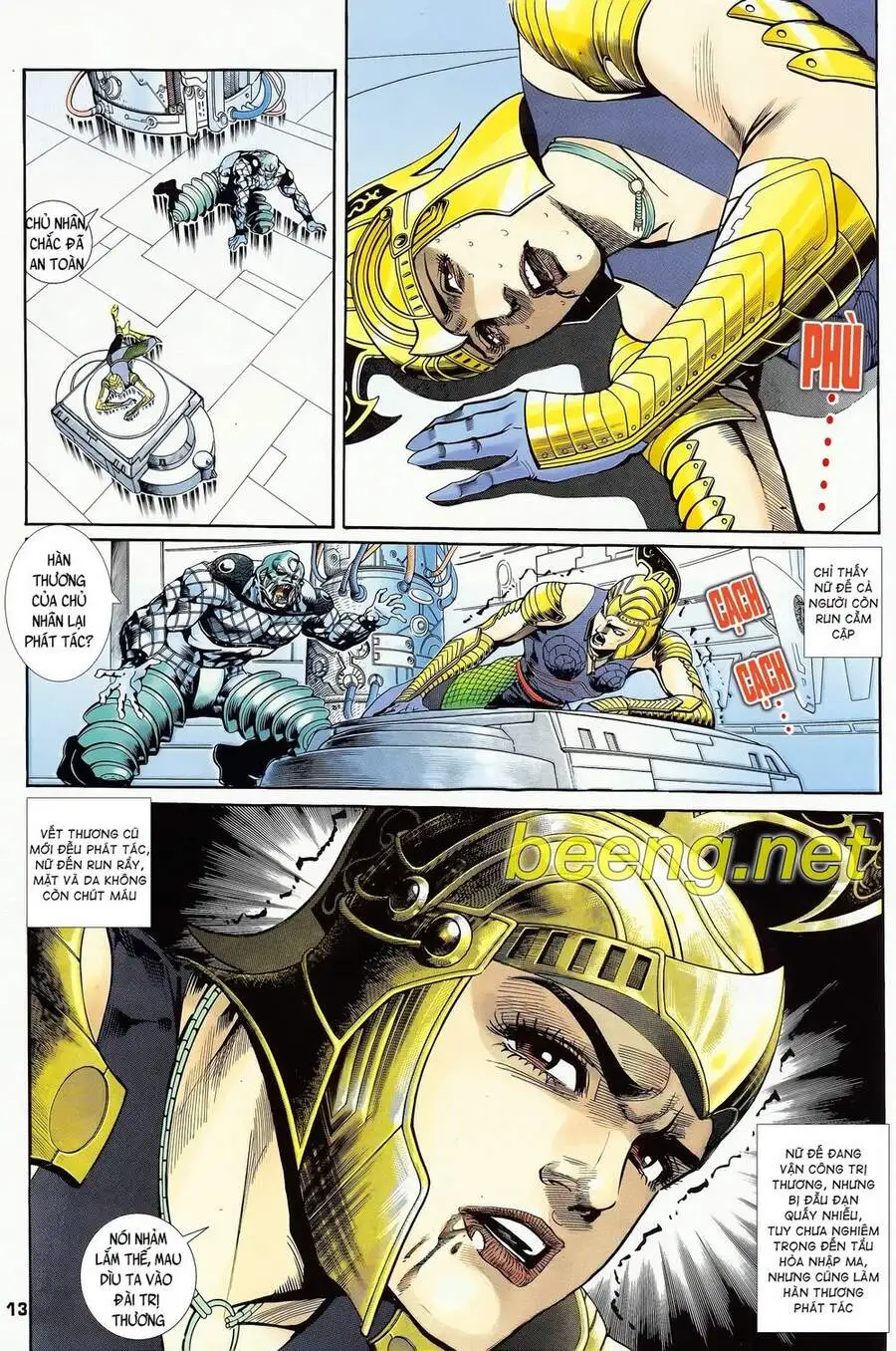 Truyện Tranh Long Hổ 5 Thế trang 8