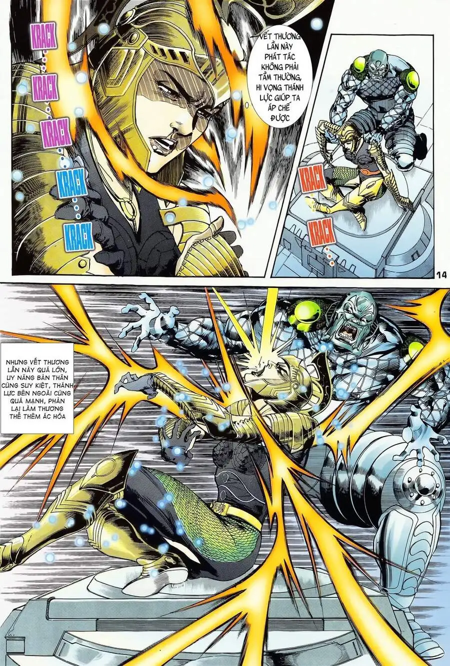 Truyện Tranh Long Hổ 5 Thế trang 8