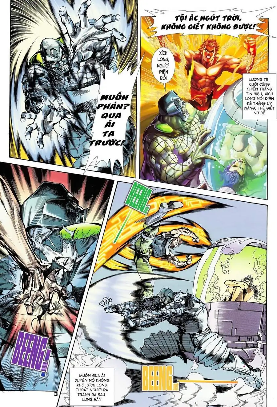 Truyện Tranh Long Hổ 5 Thế trang 8