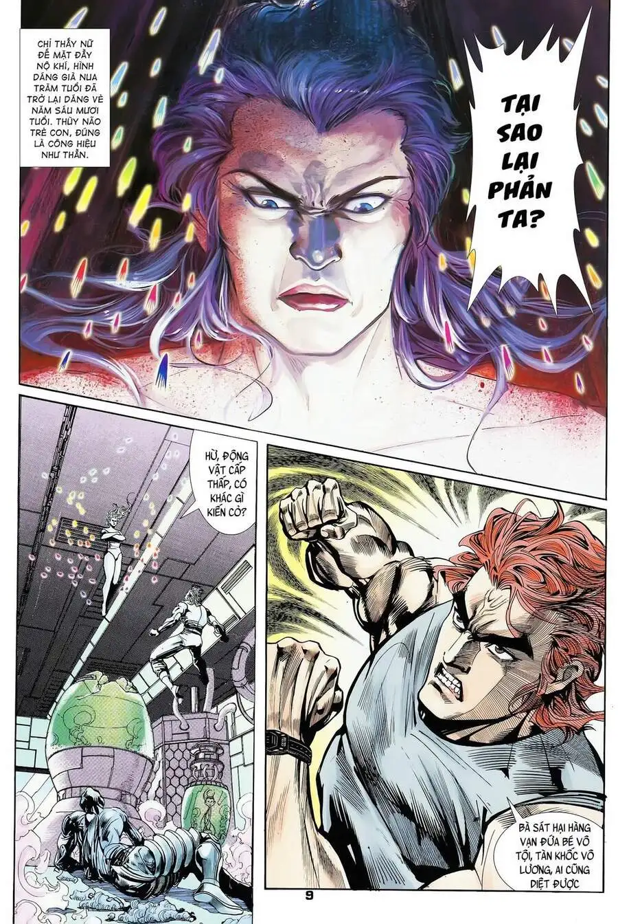 Truyện Tranh Long Hổ 5 Thế trang 8