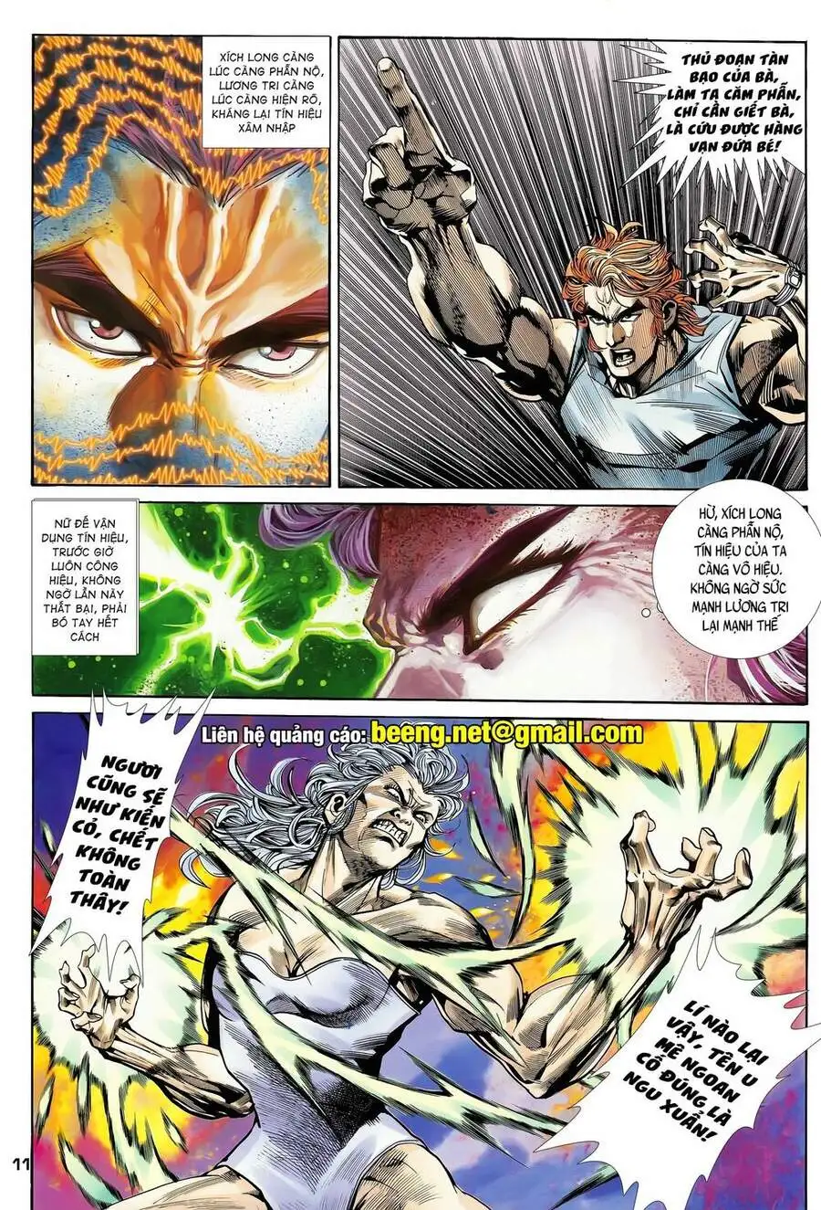 Truyện Tranh Long Hổ 5 Thế trang 8