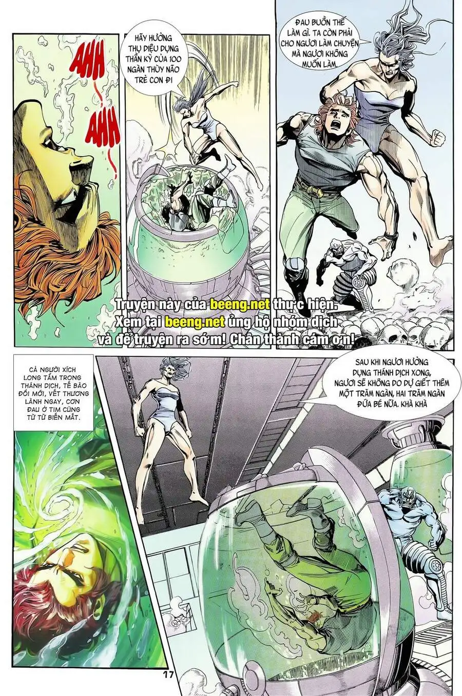 Truyện Tranh Long Hổ 5 Thế trang 8