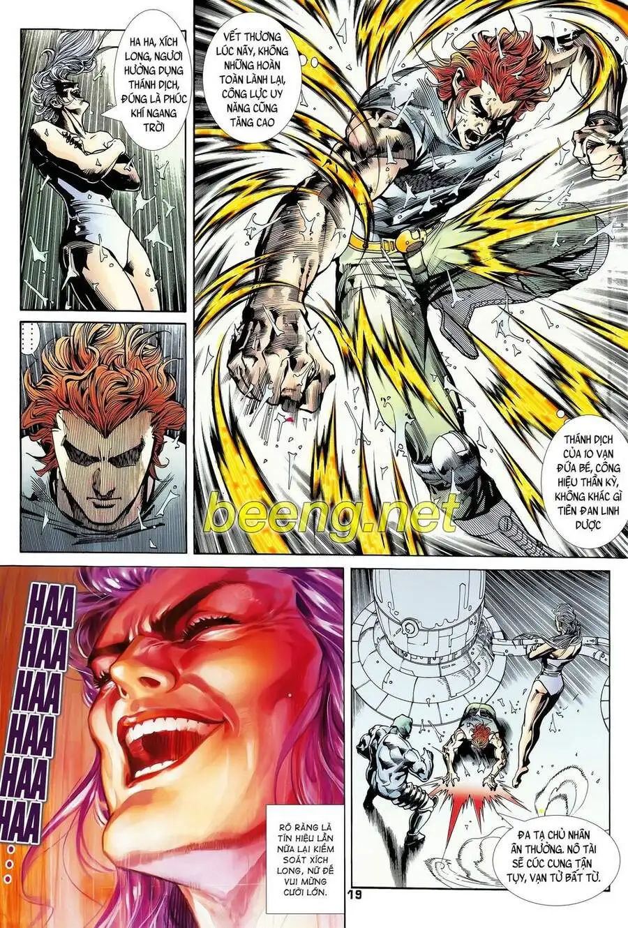 Truyện Tranh Long Hổ 5 Thế trang 8