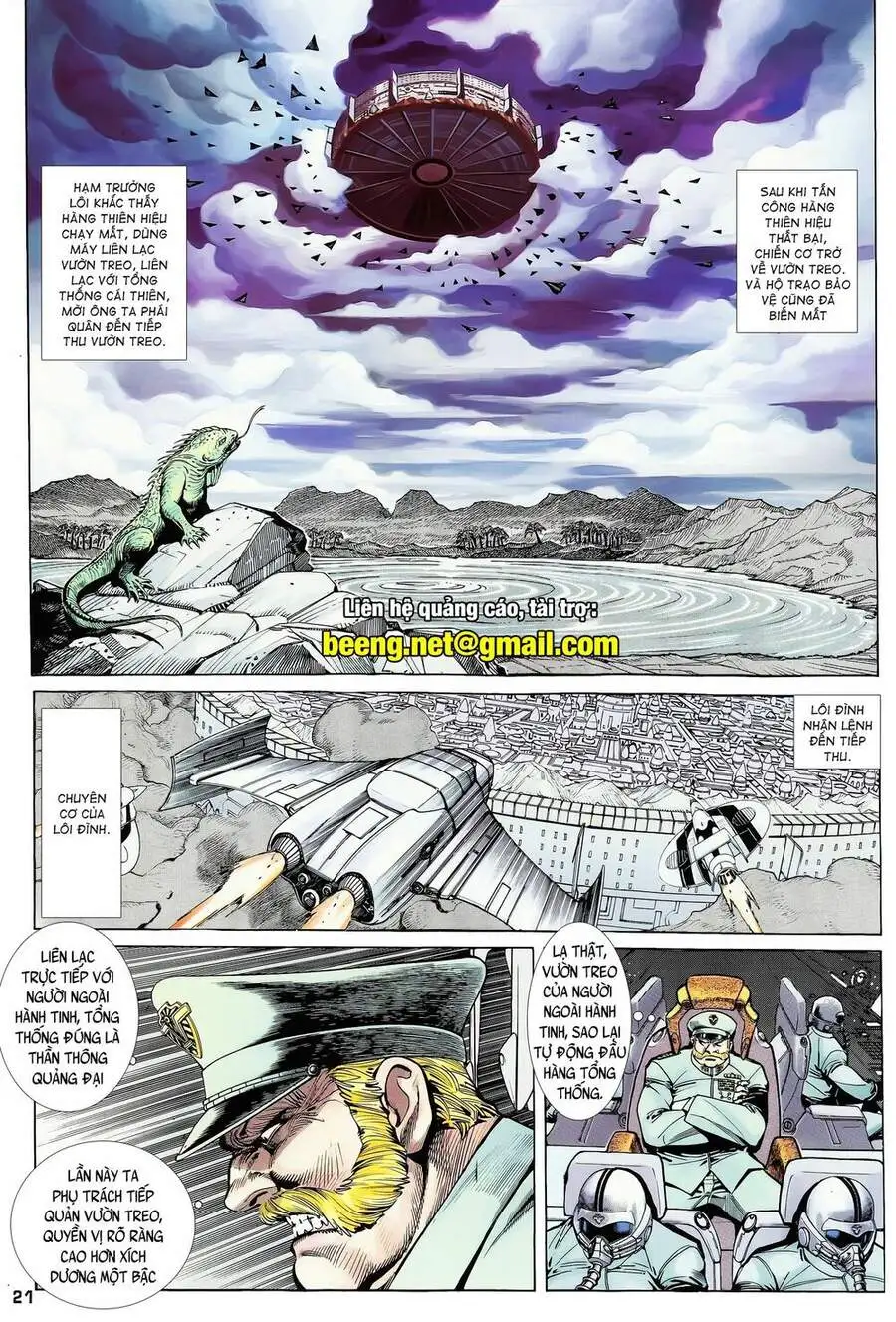 Truyện Tranh Long Hổ 5 Thế trang 8