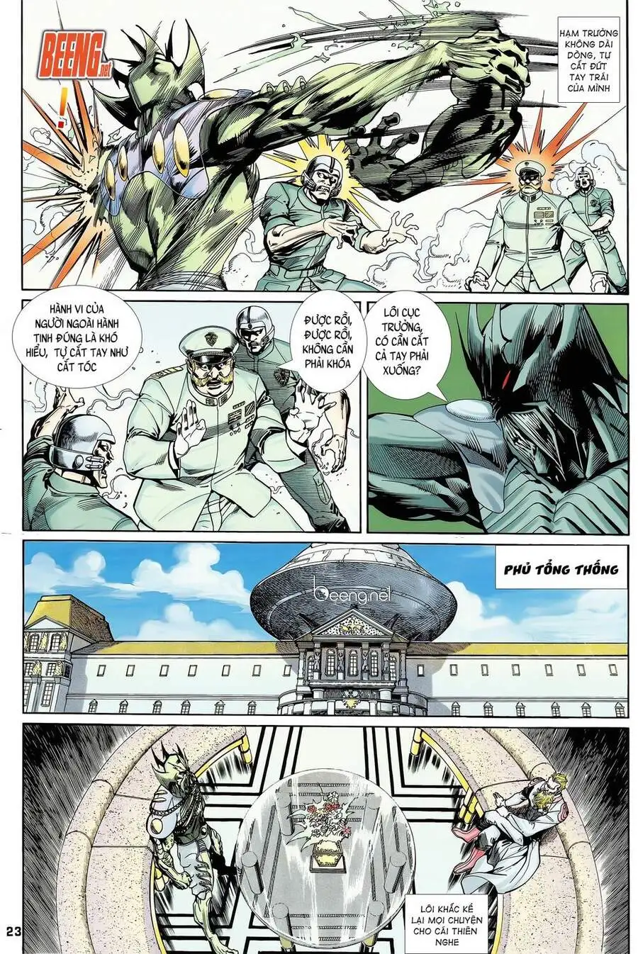 Truyện Tranh Long Hổ 5 Thế trang 8