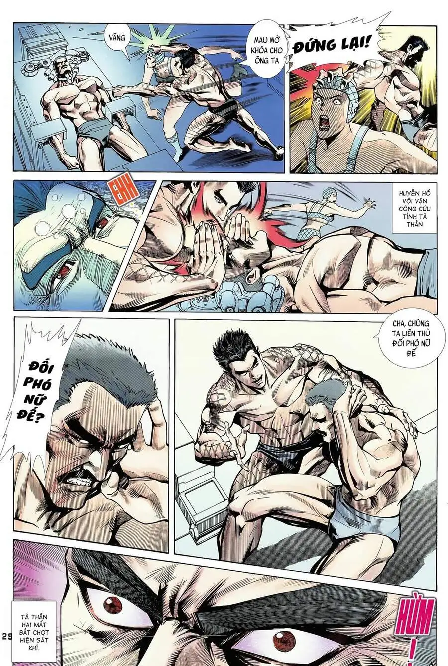 Truyện Tranh Long Hổ 5 Thế trang 8