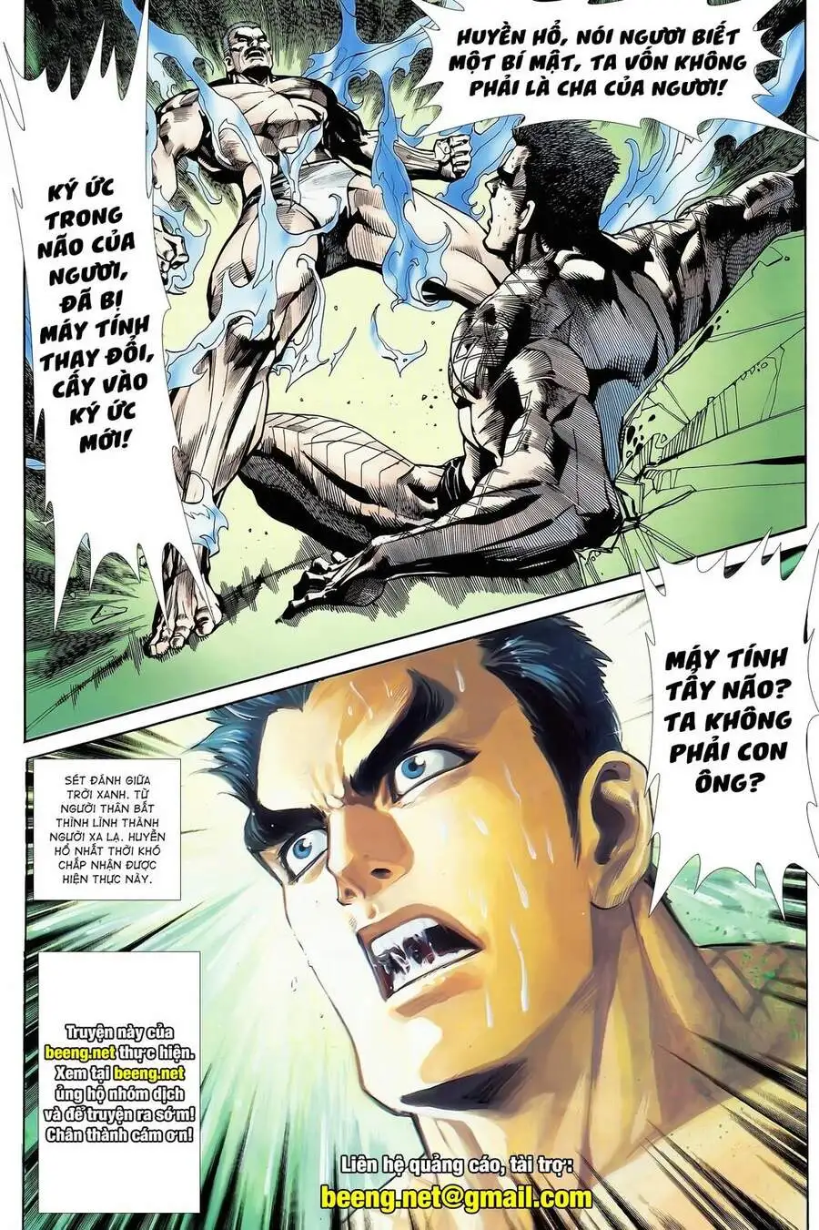 Truyện Tranh Long Hổ 5 Thế trang 8