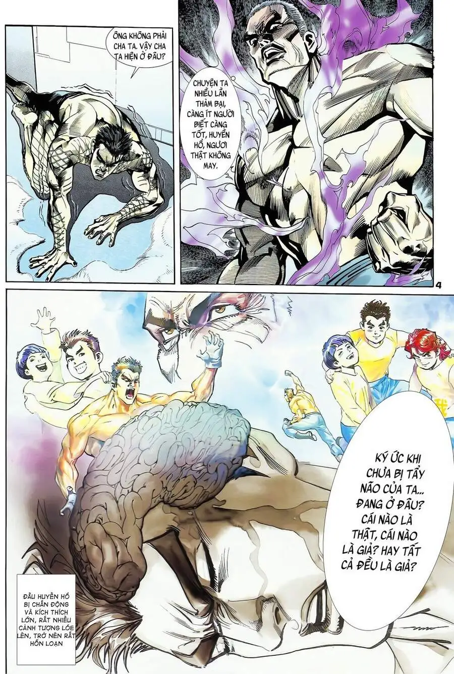 Truyện Tranh Long Hổ 5 Thế trang 8